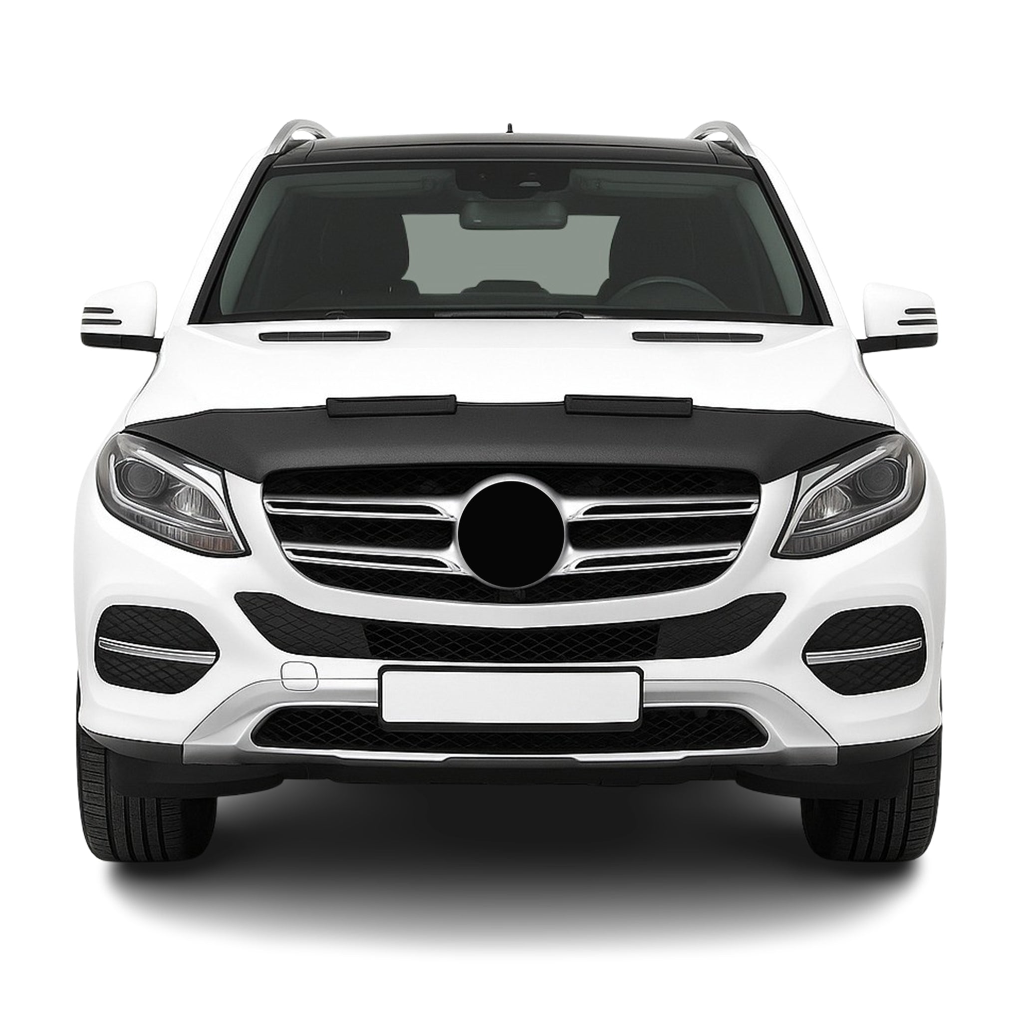 Protège Capot pour Mercedes Classe GLE W166 2016-2019 Masque vinyle Noir