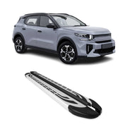 Marche-pieds pour Citroen C3 Aircross / e-C3 Aircross 2024-2026 Alu Gris 2x