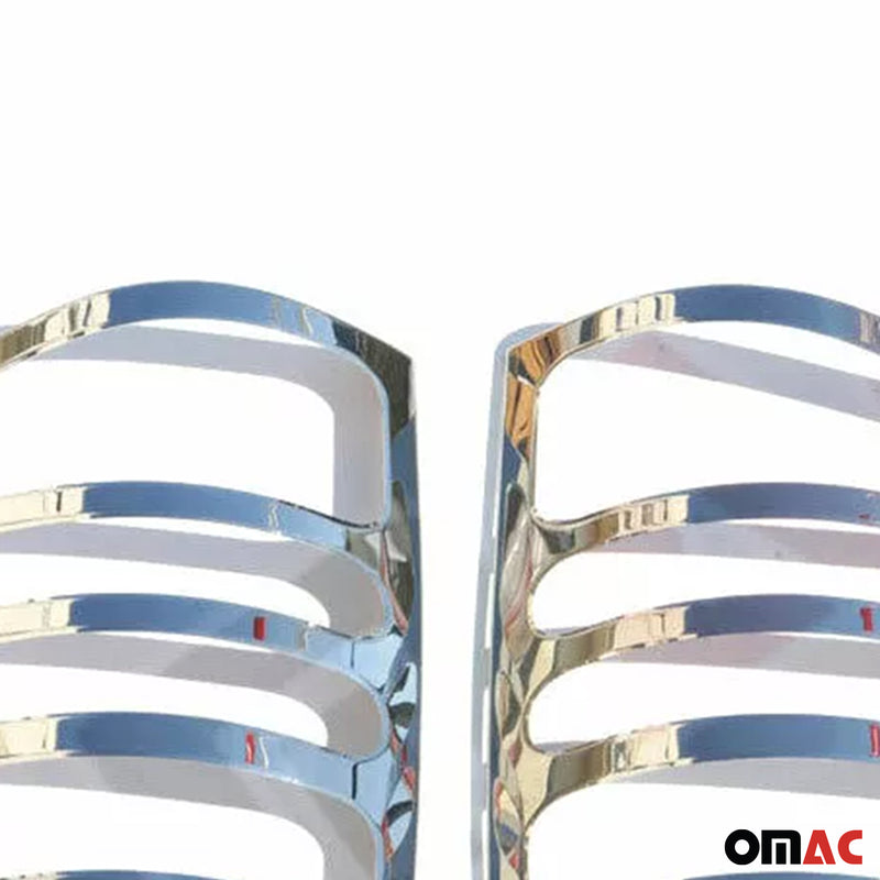 Cadre de Feu Stop Arrière pour VW T5 Transporter 2003-2010 acier inox 2 Pcs