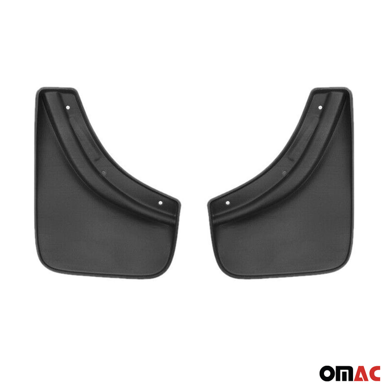 Bavettes Garde Boue pour Suzuki SX4 2006-2017 Arrière Plastique Noir 2 Pcs