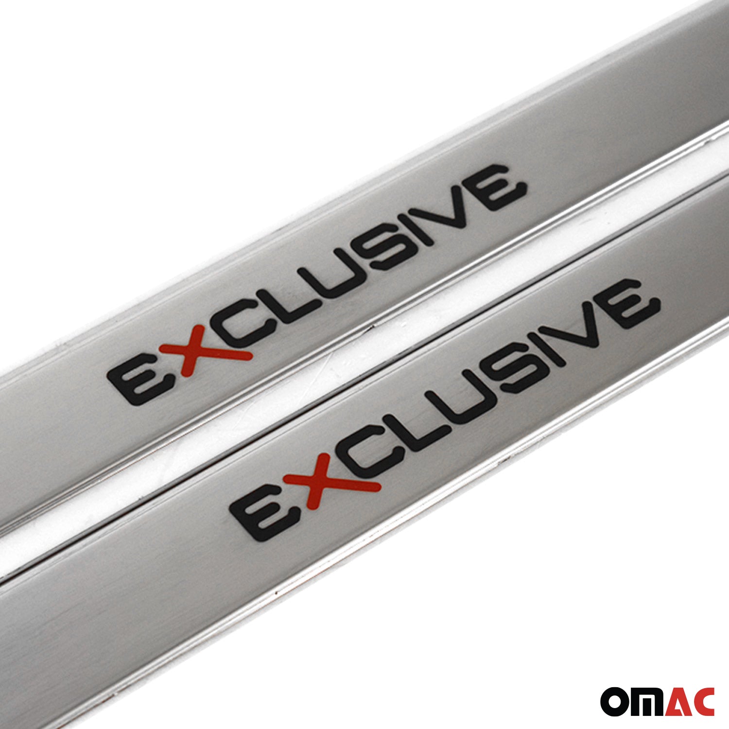 Couverture de Seuil de porte pour Skoda Scala 2019-2025 inox chromé Exclusive 2x