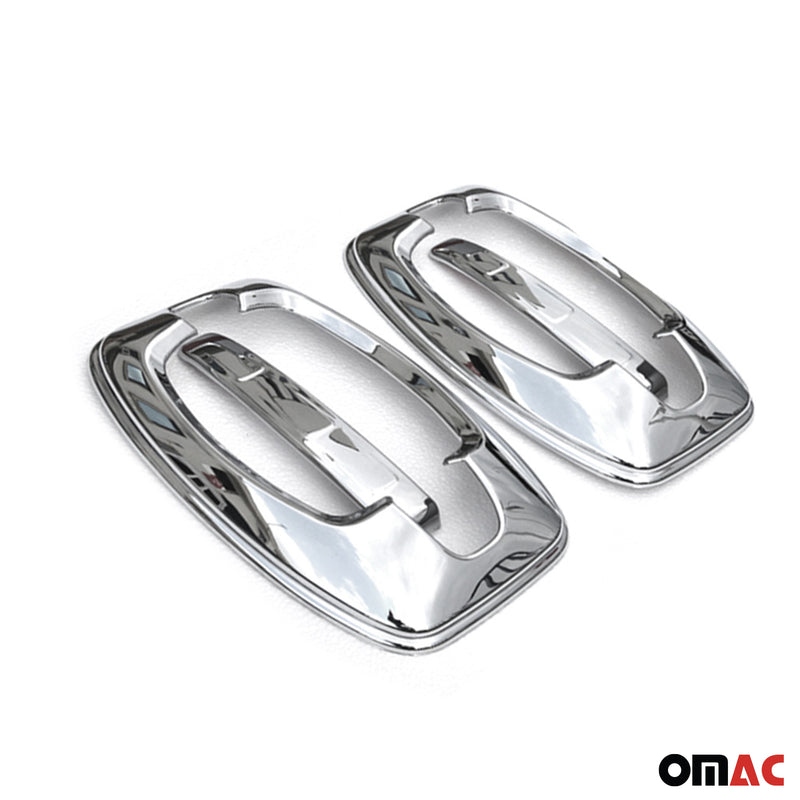 Couverture de poignée de porte pour Fiat Ducato 2006-2014 ABS chromé 8Pcs