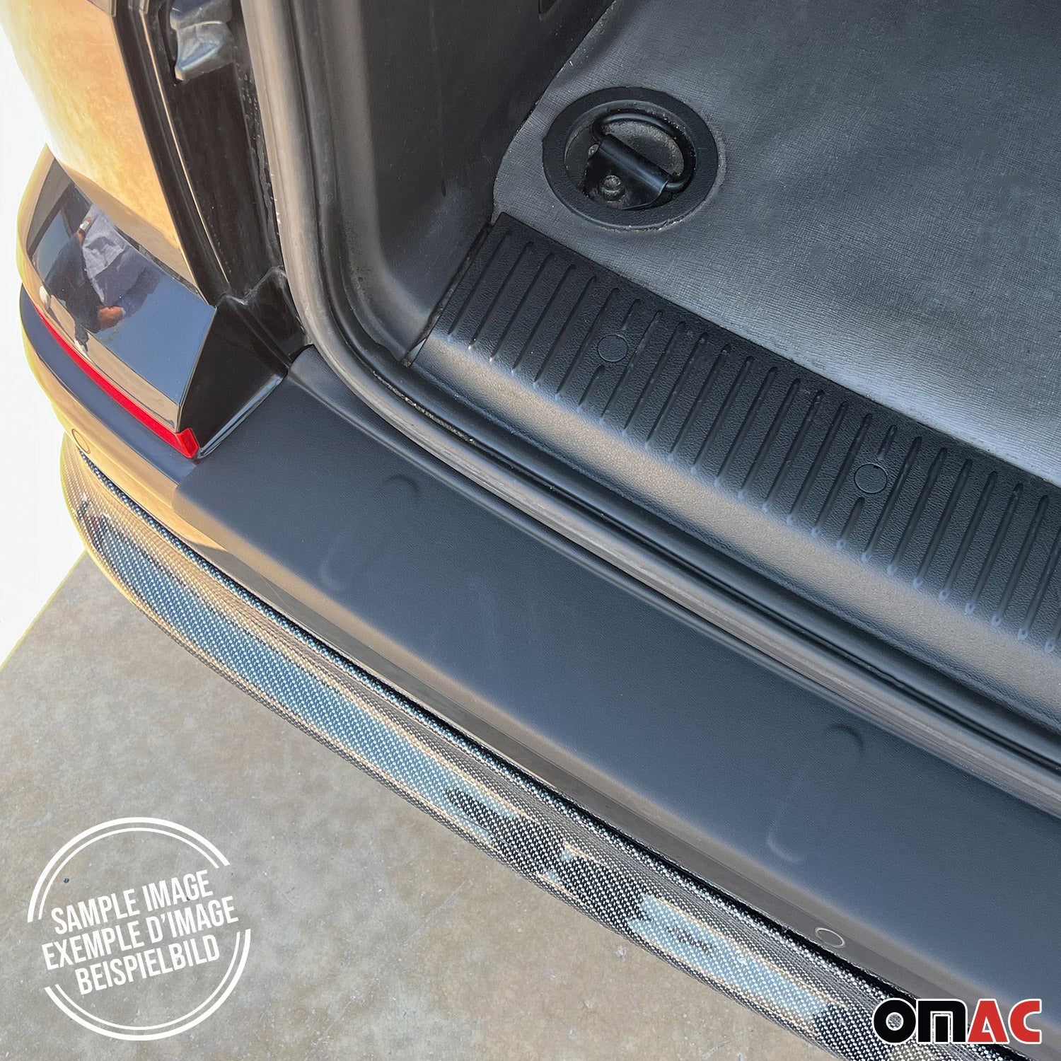 Protection de Pare-Chocs pour VW Multivan T7 2022-2026 Acrylique noir mat