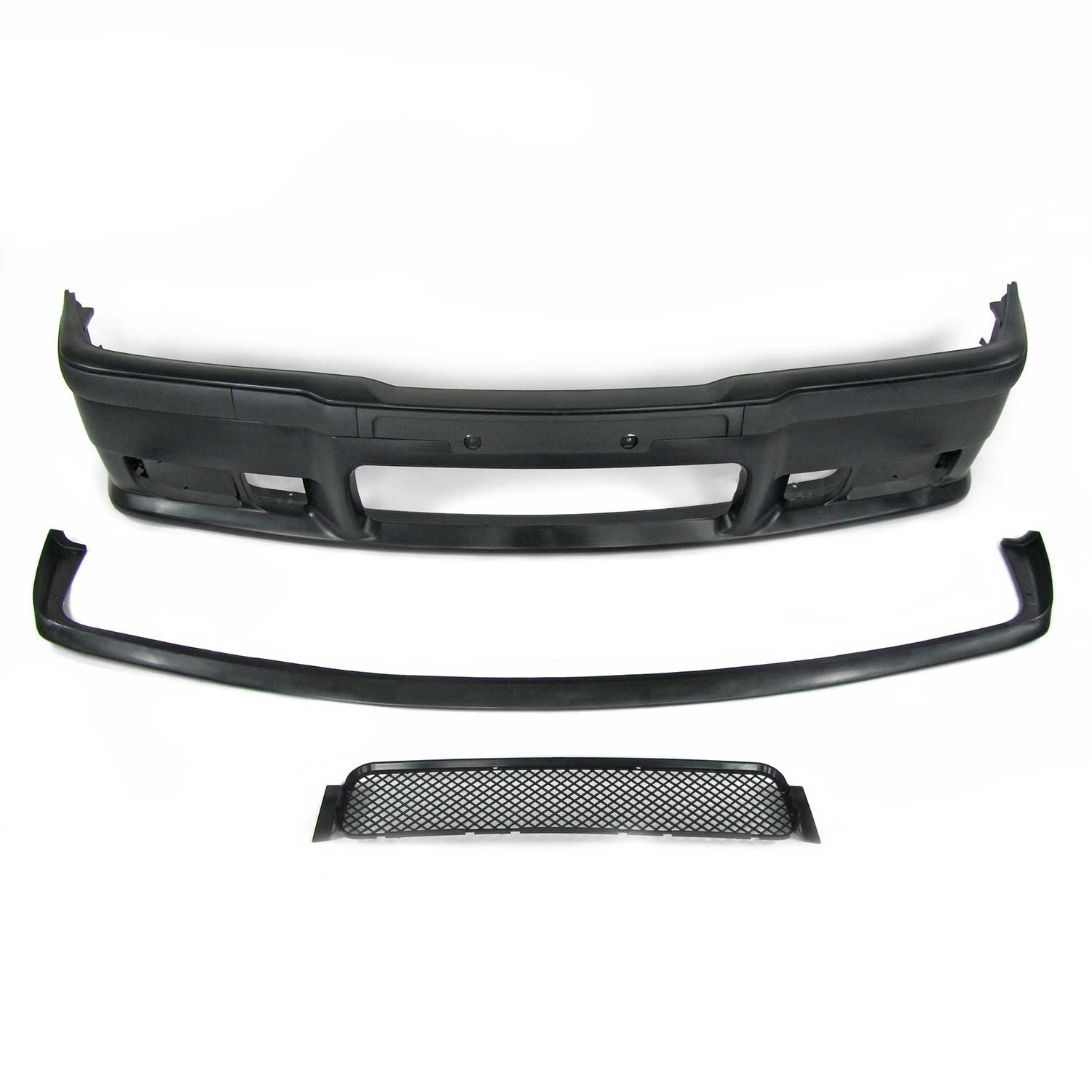 JOM Pare-chocs avant pour BMW Series 3 E36 1994-1999 Noir Plastique 1 piece