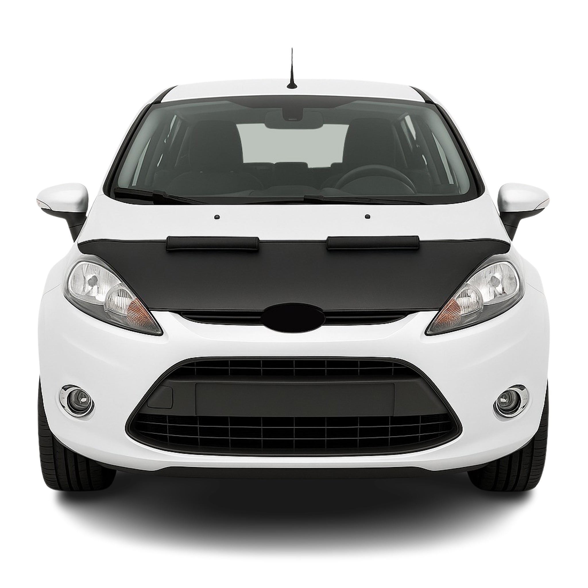 Protège Capot pour Ford Fiesta 2008-2019 Masque de voiture vinyle Noir