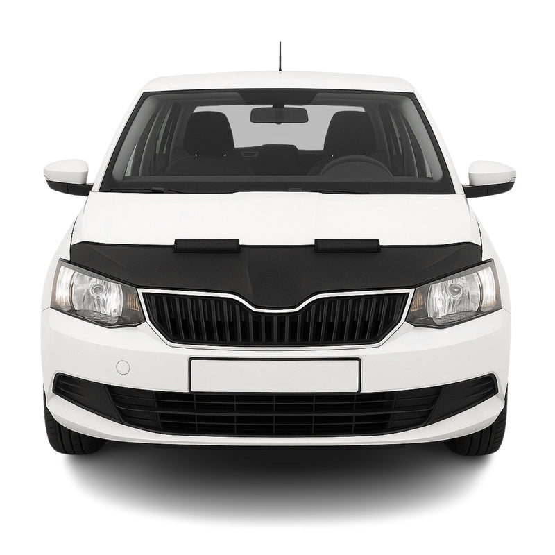 Protège Capot pour Skoda Fabia 2015-2021 Masque de voiture vinyle Noir