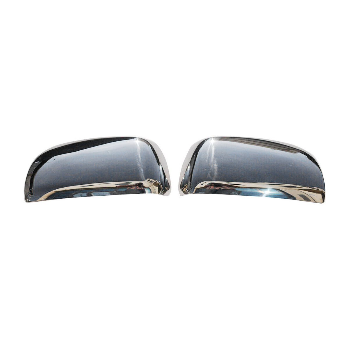 Coques de Rétroviseurs pour Toyota RAV4 2006-2013 en Acier Chromé Argent