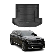 OMAC Tapis de Coffre pour Kia Sorento Hybrid & PHEV 2020-2024 Noir TPE
