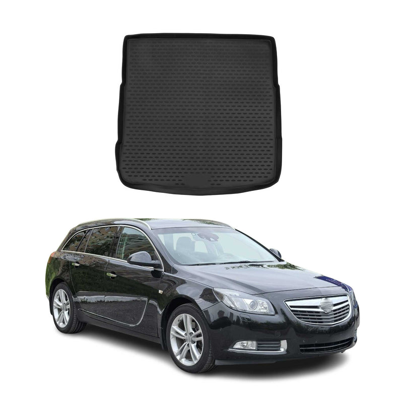 Tapis de Coffre pour Opel Insignia A 2013-2017 TPE Noir