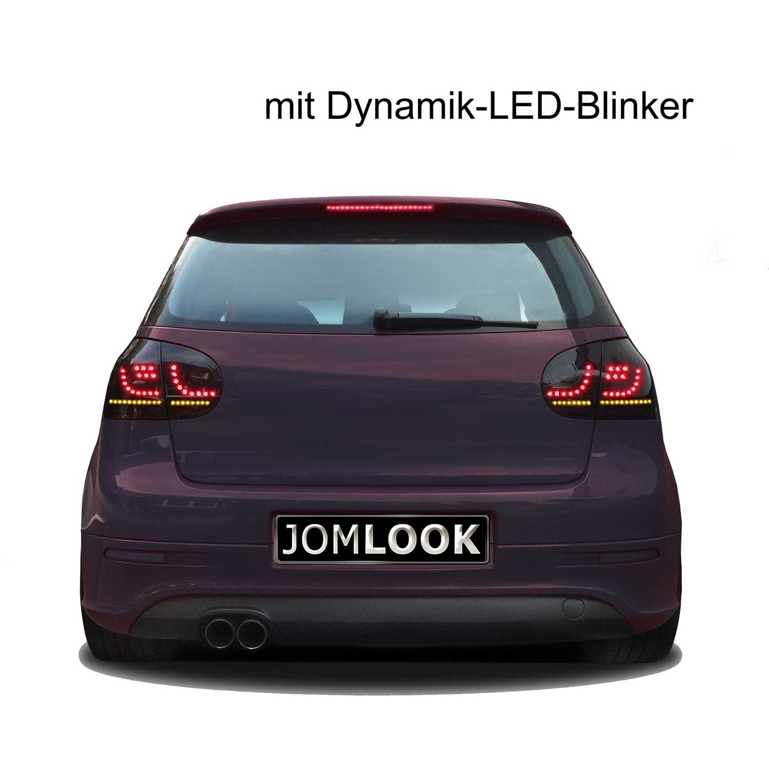 Feux arrière LED Clignotants à effet dynamique pour Volkswagen Golf 5 2003-2008