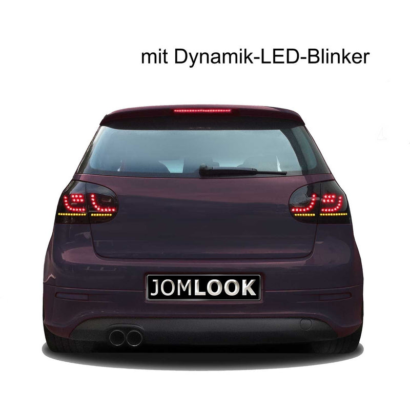 Feux arrière LED Clignotants à effet dynamique pour Volkswagen Golf 5 2003-2008