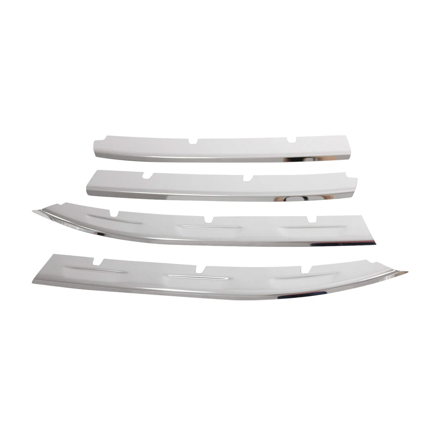 Moulure de Grille de Calandre pour VW Tiguan 2020-2024 Chromé 4Pcs