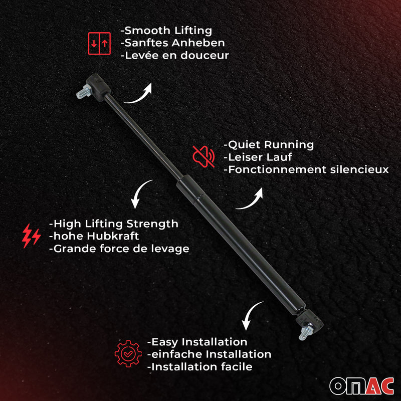 Vérin de hayon coffre amortisseur pour Audi A3 8L 1996-2003 2Pcs