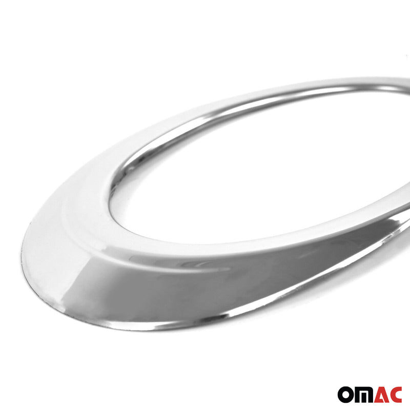 Cadres de feu antibrouillard pour Renault Megane 2009-2013 en acier inoxydable