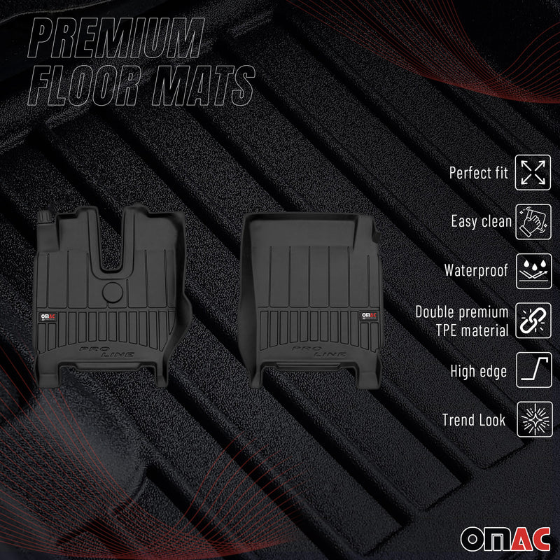 Tapis de Sol pour Iveco S-Way 2019-2025 TPE Noir