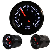 JOM Compte-tours Additionnel 0-8.000RPM Noir Ø52mm Noir Rally