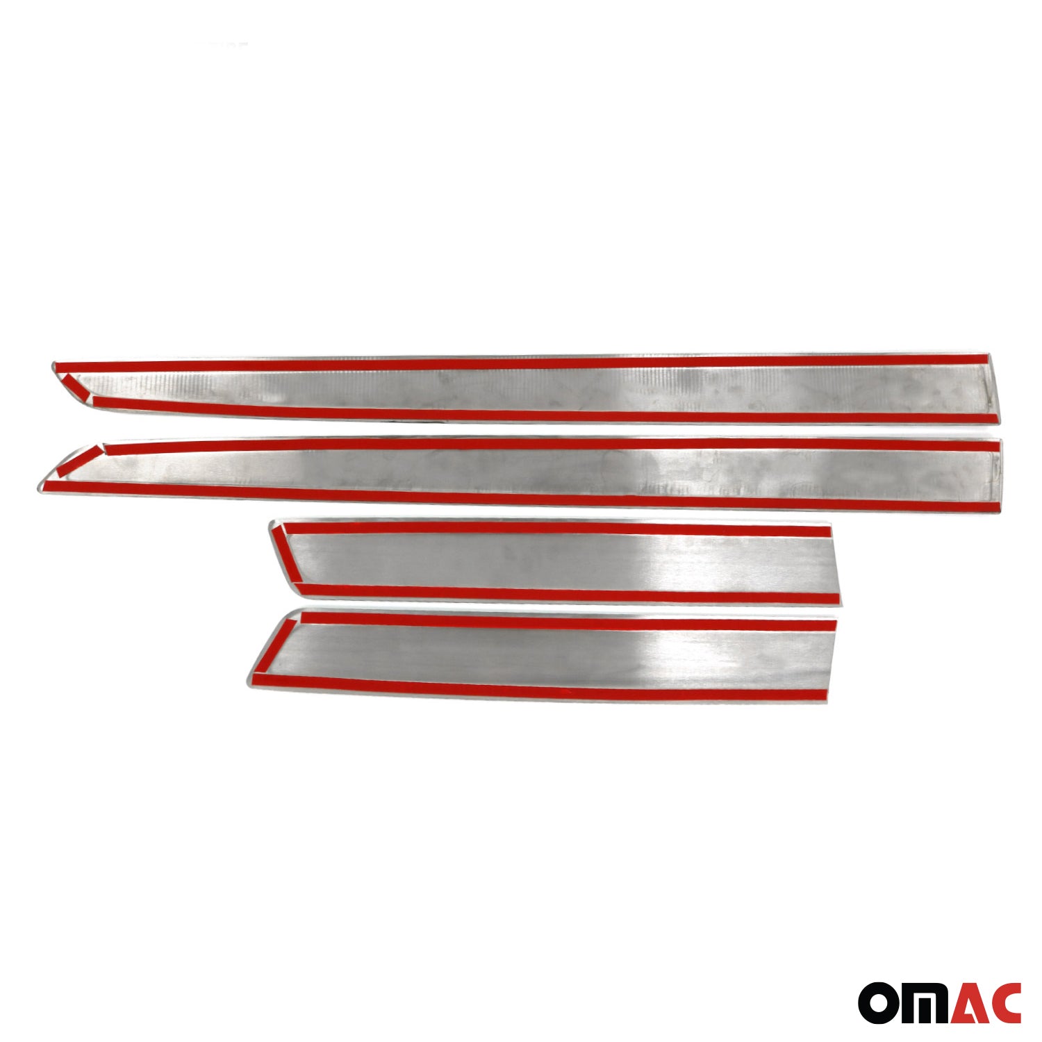 Garniture Baguette de porte latérale pour Mazda CX-3 2015-2021 acier inox 4Pcs