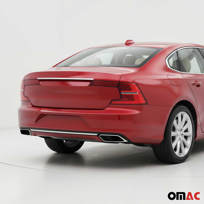 Garniture de Hayon Coffre pour Volvo S90 II 2016-2020 Berline acier inox