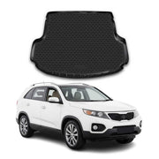 OMAC Tapis de coffre pour Kia Sorento Kia Sorento 2012-2020 sur mesure en caoutchouc Noir