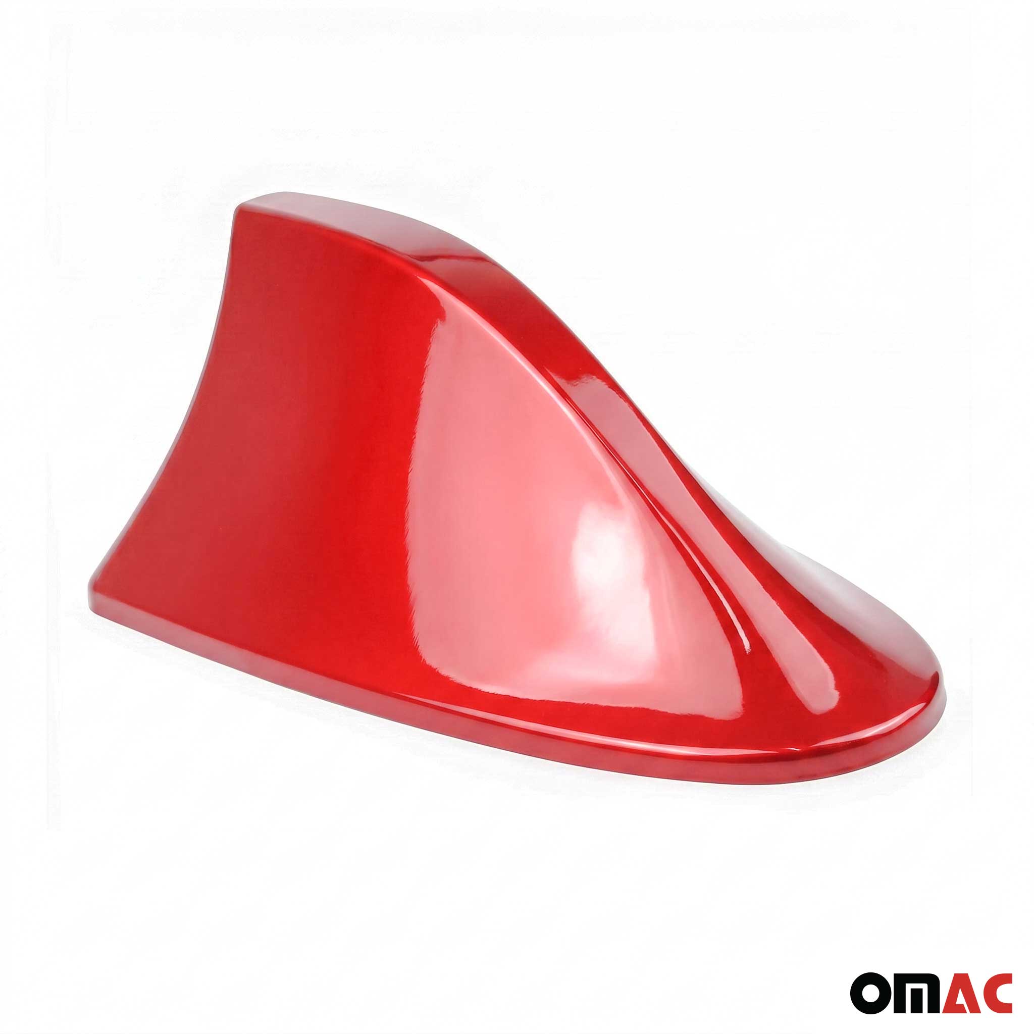 Antenne De Toit Aileron Requin pour Fiat 500 500X 500L Radio AM/FM Rouge