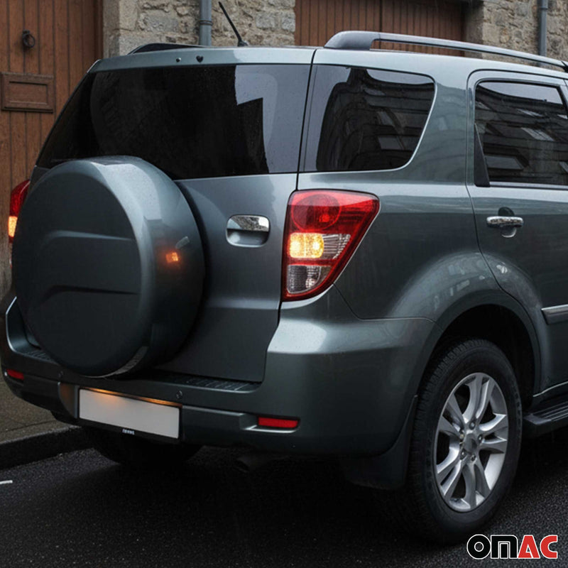 Arrière coffre couvercle moulure pour Daihatsu Terios 2006-2017 inox chromés