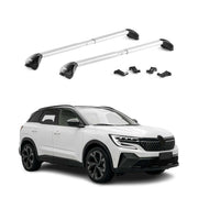 Barres de toit transversales pour Renault Austral 2022-2026 Alu Gris 2x ABE