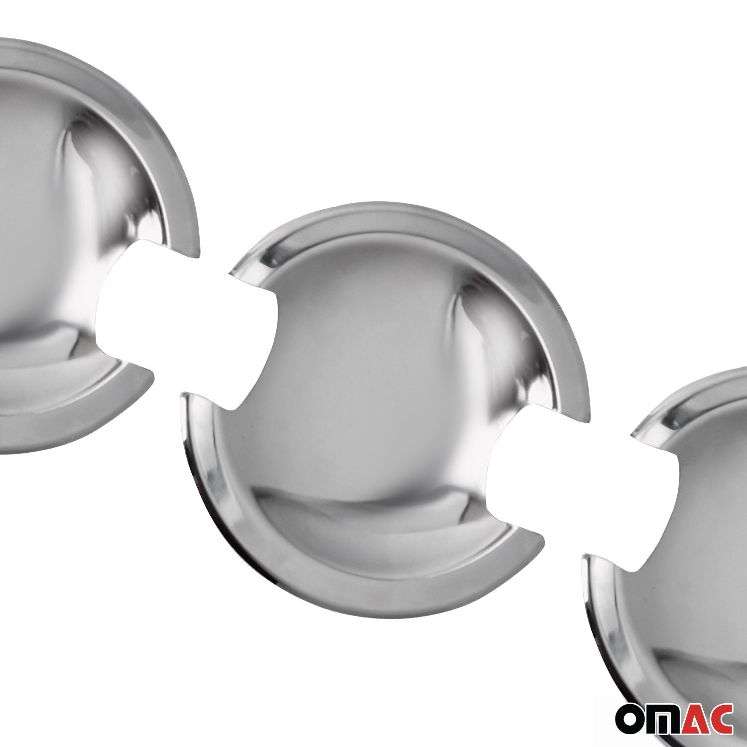 Couverture poignée de porte pour VW Caddy 2015-2020 3 Portes Acier inox 3x