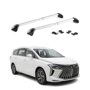 Barres de toit transversales pour Forthing U-Tour 2022-2026 Alu Gris 2x ABE