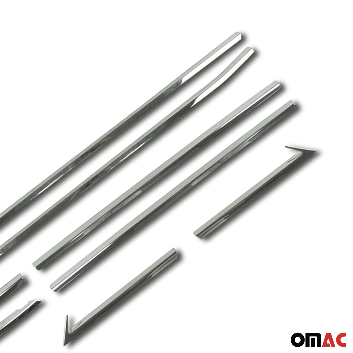 Garniture de Fenêtre pour Opel Crossland X 2017-2024 Acier Inox 8Pcs