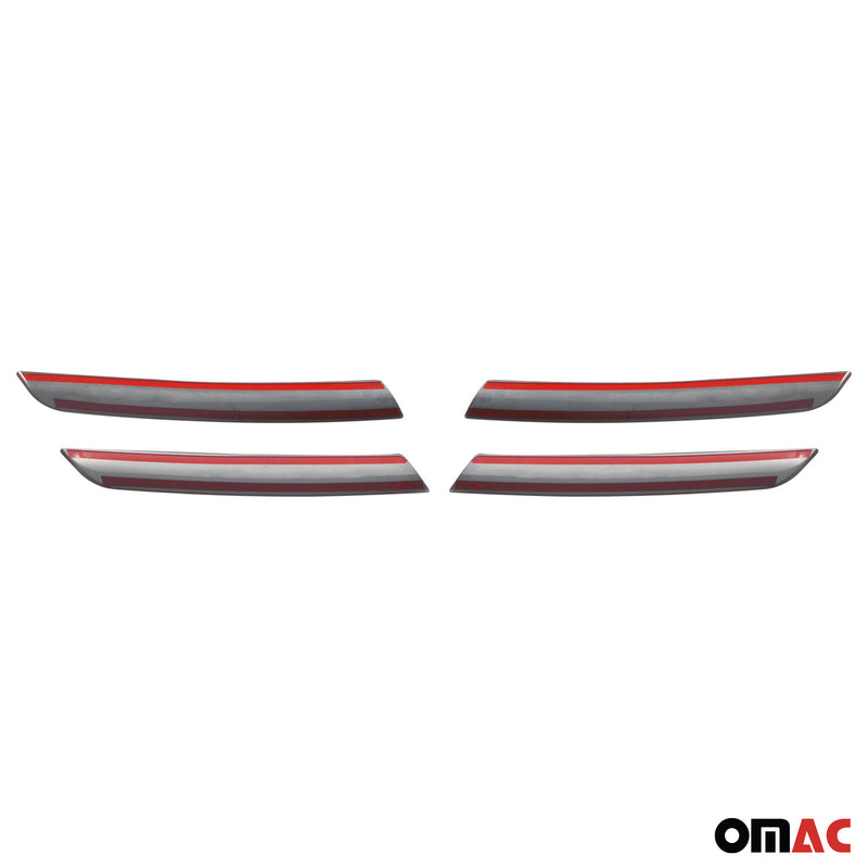 Moulure de Grille de Calandre pour Dacia Dokker 2012-2016 Chromé 4Pcs