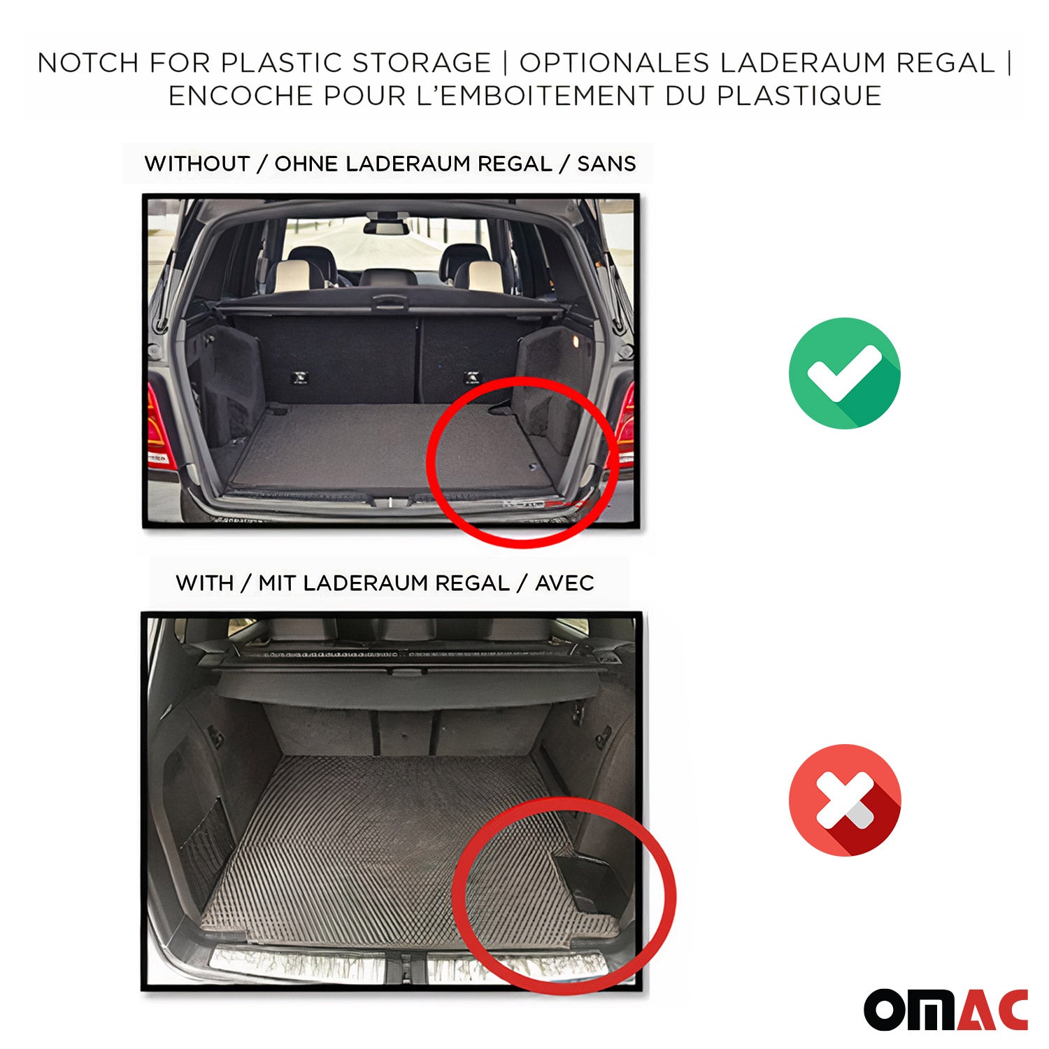 Tapis de Coffre pour Skoda Karoq 2017-2026 Noir TPE