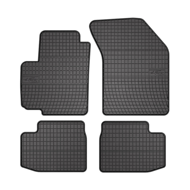 Tapis de Sol pour Fiat Sedici 2005-2014 Caoutchouc Noir