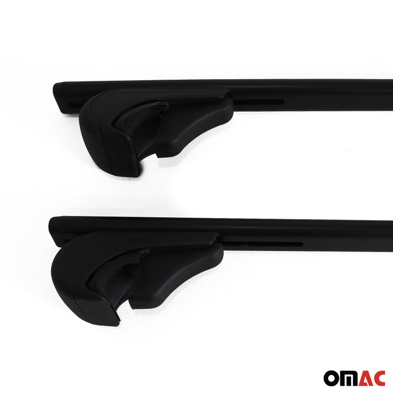 Barres De Toit Transversales Pour Ford Kuga 2008-2019 2pcs Noir en Métal