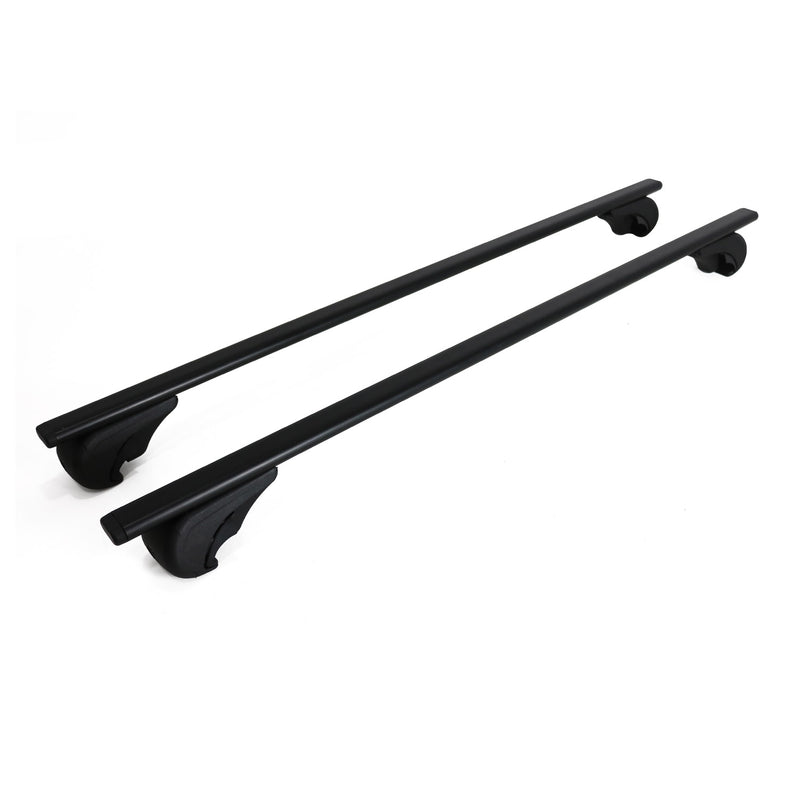 Barres de toit transversales pour Audi A6 C4 4A C5 4B Break Allroad 94-05 Noir