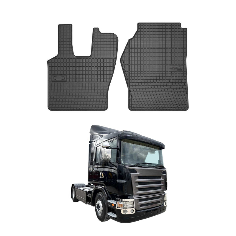 Tapis de Sol pour Scania RIG 2004-2010 Caoutchouc Noir
