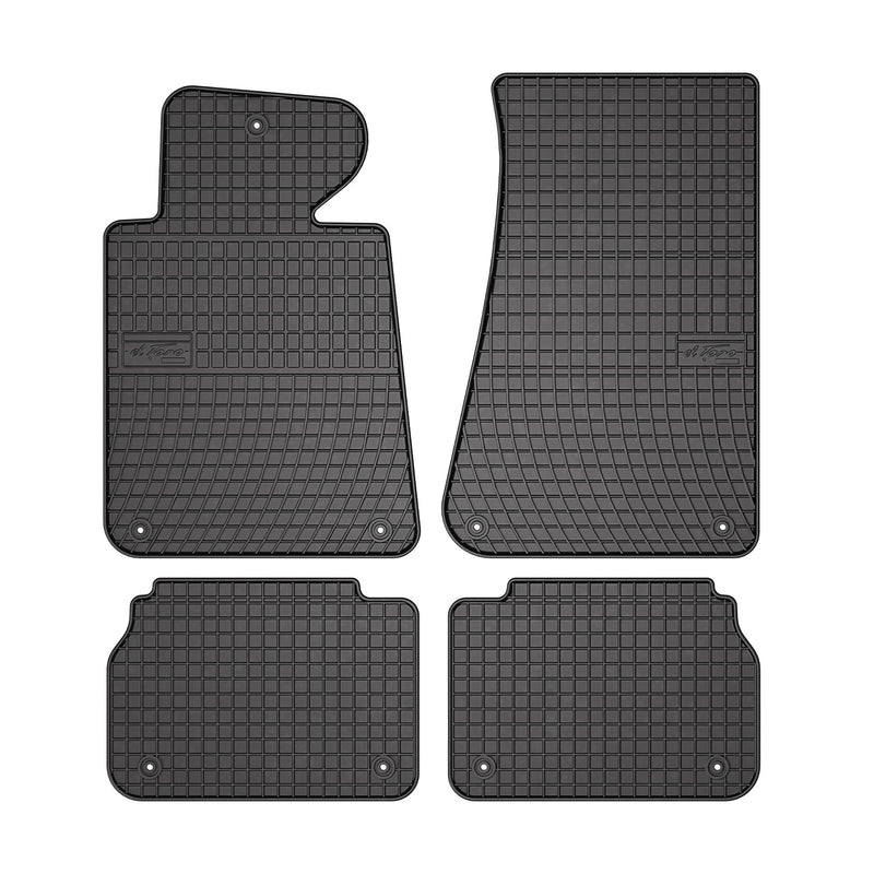 OMAC Tapis de sol pour BMW Série 5 E34 1987-1996 Noir en caoutchouc