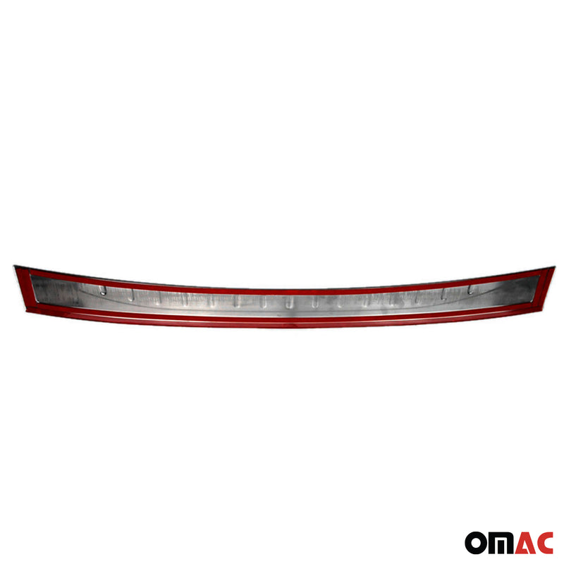 Protection Seuil De Pare-Chocs Arriére pour Fiat 500X 2014-2025 Foncé Inox