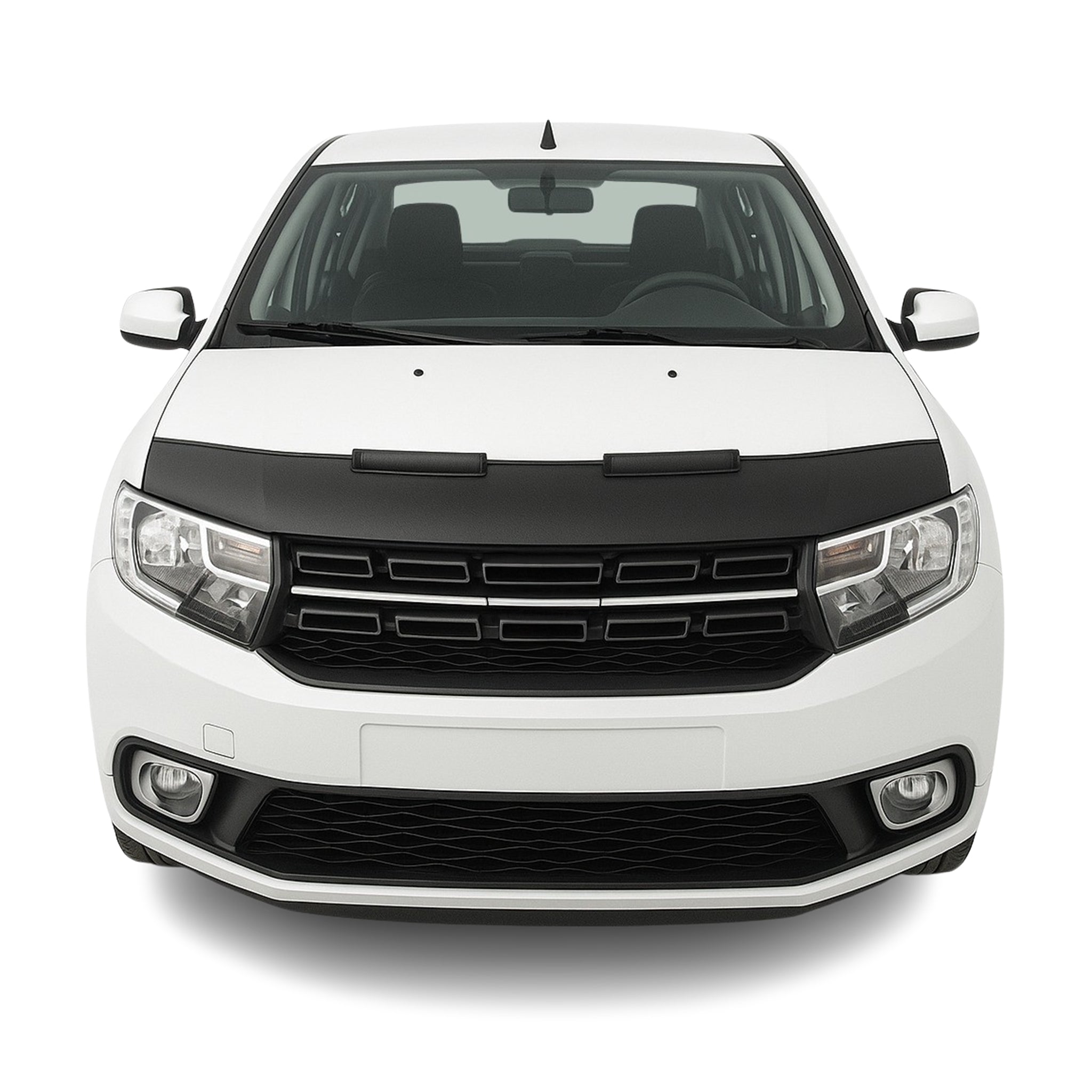 Protège Capot pour Dacia Logan 2012-2020 Masque de voiture vinyle Noir