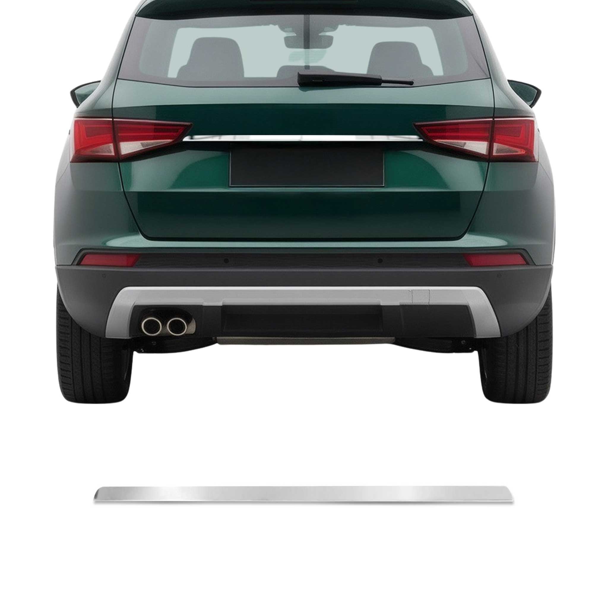 Poignée de Coffre Arrière pour Seat Ateca 2016-2020 acier inox