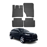 OMAC Tapis de sol pour Audi Q7 4LB 2006-2015 Noir en caoutchouc