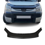 Deflecteurs d'air capot de voiture pour Peugeot Partner 1996-2008 Acrylique Noir