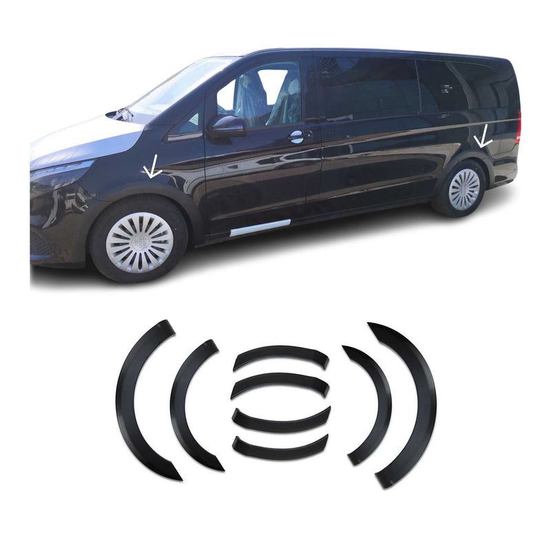 Élargisseurs d'Ailes Arche Pare-Boue pour Mercedes Vito W447 2014-2025 8Pcs