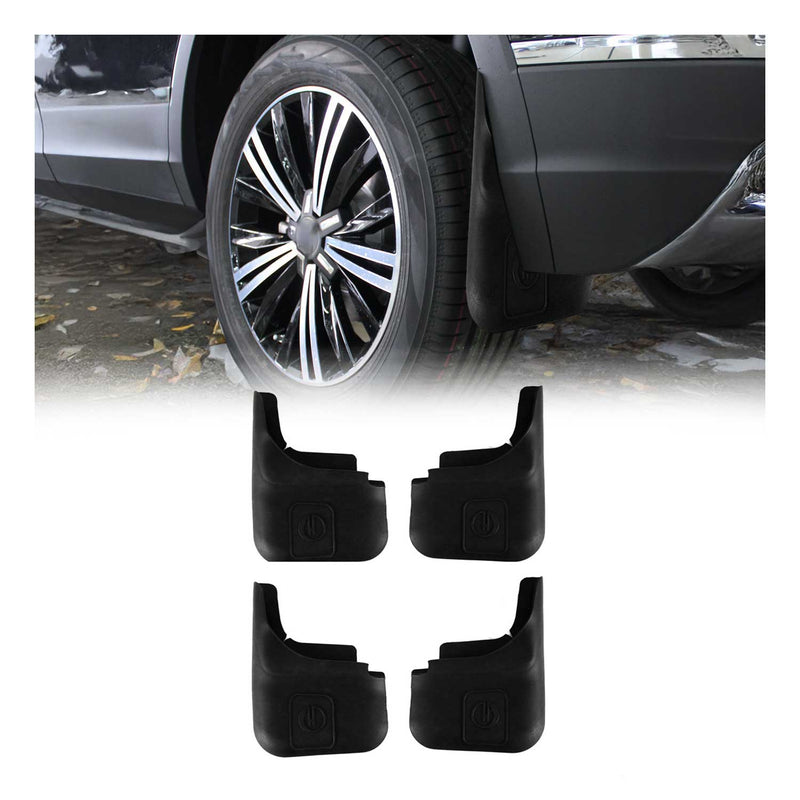 Bavettes Garde Boue pour VW Multivan T7 2022-2025 Avant et Arrière Noir 4Pcs