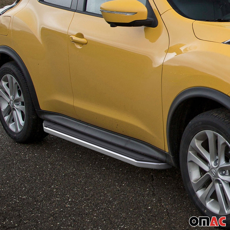 Marchepieds Latéraux pour Nissan Juke 2010-2016 ABE Alu