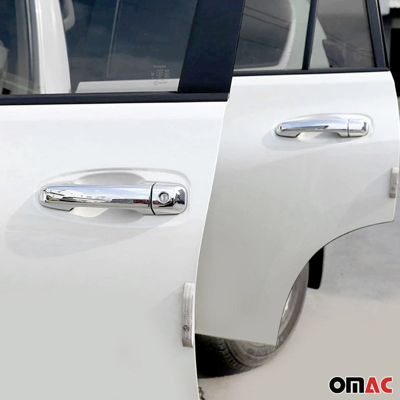 Couverture de poignée de porte pour Toyota Land Cruiser Prado 2009-2023 Acier