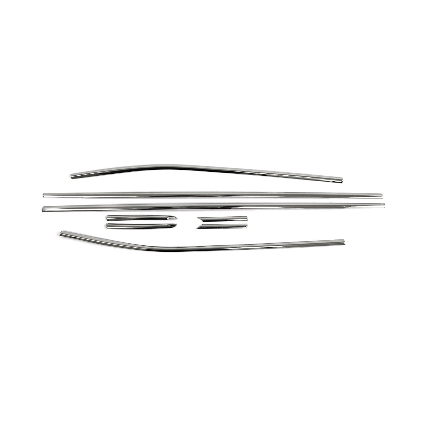 Garniture de Fenêtre pour Seat Ibiza HB 2017-2026 Acier Inox 8Pcs