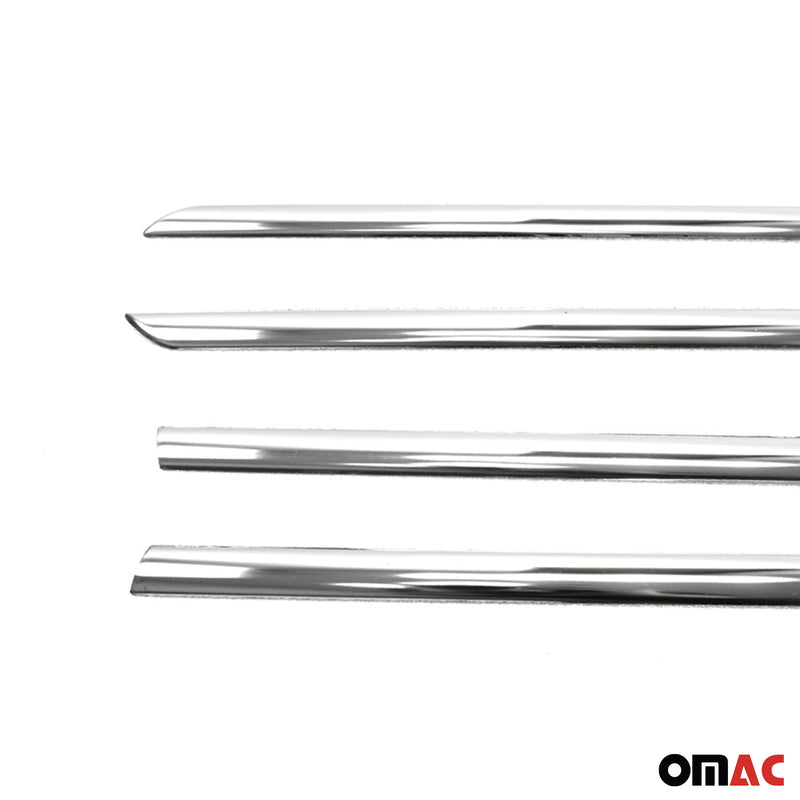 Garniture de Fenêtre pour Opel Astra H Berline 2004-2009 Acier Inox 4Pcs