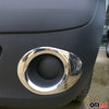Cadre Phare Antibrouillard pour Renault Kangoo II 2008 en acier inox Chromé