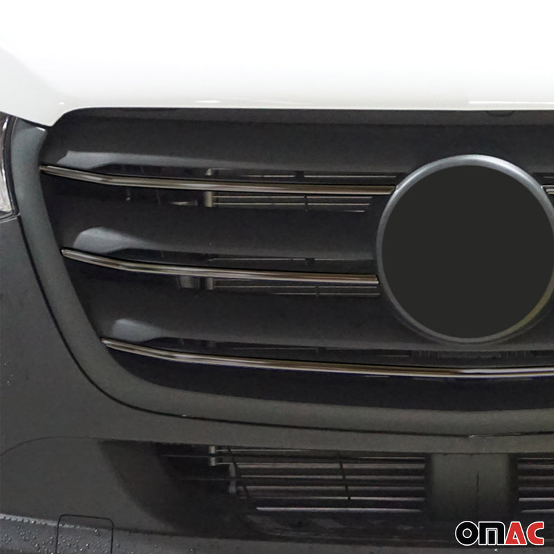 Moulure de Grille de Calandre pour Mercedes Sprinter 2018-2025 Chromé 5Pcs