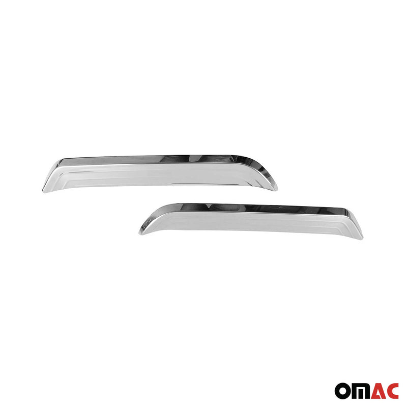 Diffuseur de pare-chocs arrière - pour Nissan Qashqai 2017-2021 inoxy chromé